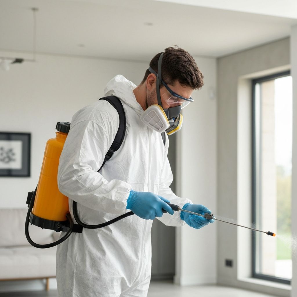 Professional pest control services
